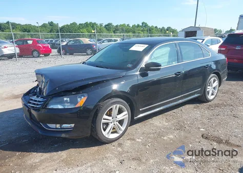 2014 Volkswagen Passat 2.0L Tdi Se из США, поврежденный, VIN 1VWBN7A32EC087382